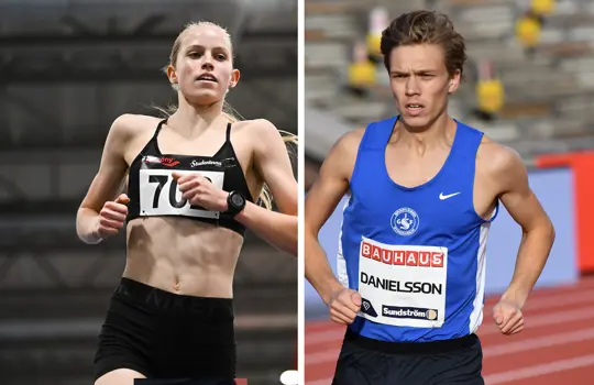 Tilda Månsson och Emil Danielsson