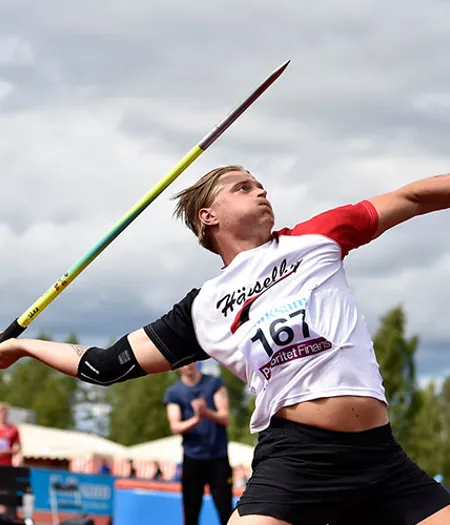 Spjutkastare på utvecklingsträff i Växjö: