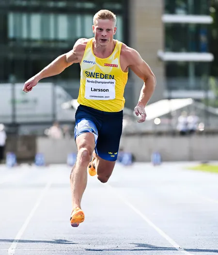 Henrik Larsson vindsnabb i Köpenhamn Friidrottsförbundet