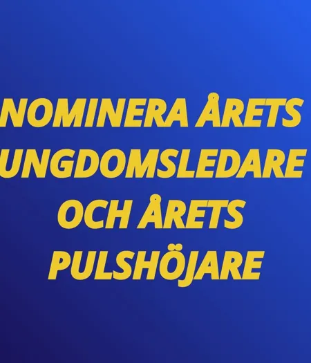 Vem A R A Rets Ungdomsledare Vem Tycker Du Ska Fa Priset Fo R A Rets Ungdomsledare Pa Friidrottsgalan