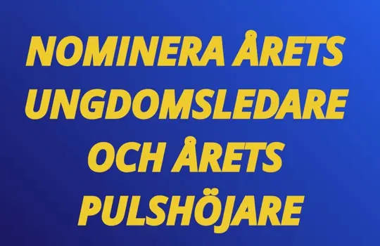Vem A R A Rets Ungdomsledare Vem Tycker Du Ska Fa Priset Fo R A Rets Ungdomsledare Pa Friidrottsgalan
