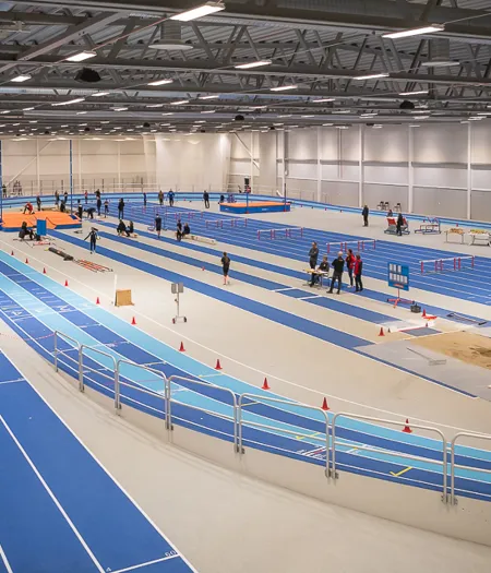En översikt över Florahallen i Skellefteå