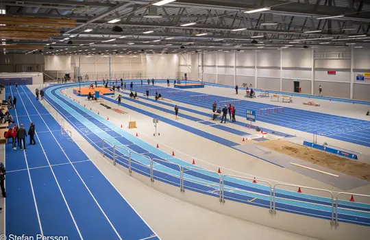 En översikt över Florahallen i Skellefteå