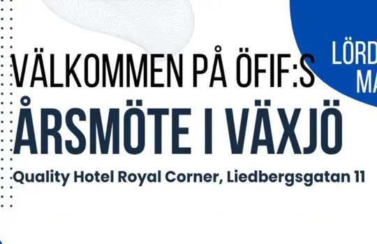 Inbjudan Arsmote