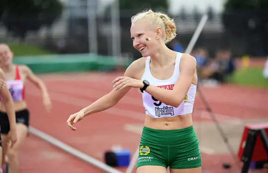 Matilda Borg bidrog starkt till Hammarbys seger.