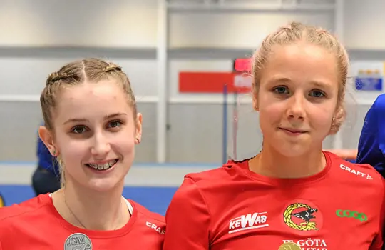 Hanna Karlsson och Lova Perman