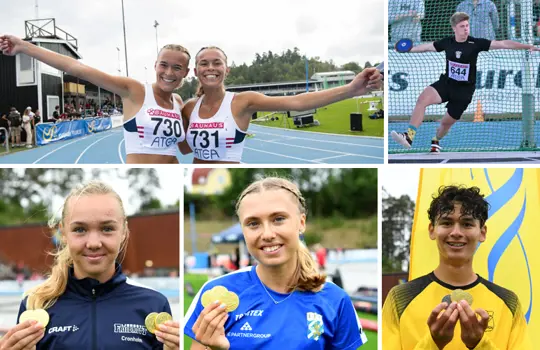 Medaljörer från JSM 2022
