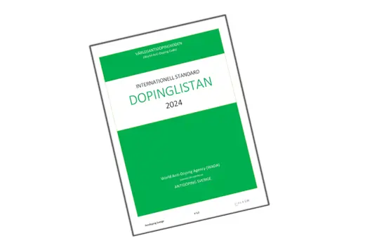 Toppbild Dopinglistan Swe 2024
