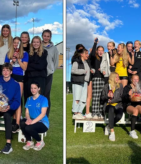 Det blev seger till Ångermanland i 15-17 årsklassen medan Norrbotten vann i 13-14 års klassen.