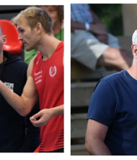 Tobias Olsson (med Marcus Nilsson) och Ange Bergvall