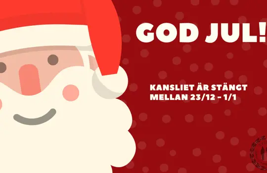 Kansliet Är Stängt Mellan 2312 11