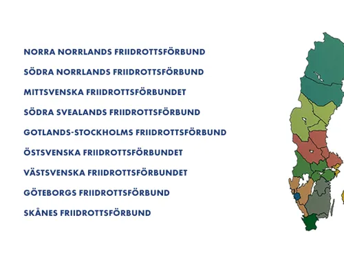 Distrikten Karta