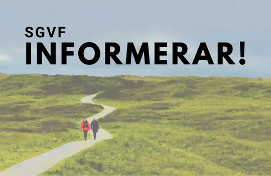 Sgvf Informerar