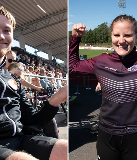 Henrik Eriksson och Emma Eriksson tog två SM-guld i Norrköping.