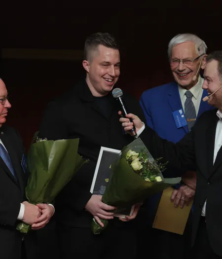 Göteborgs Friidrottsförbund prisades på Friidrottsgalan 2025 för sina insatser med veteran-VM 2024.