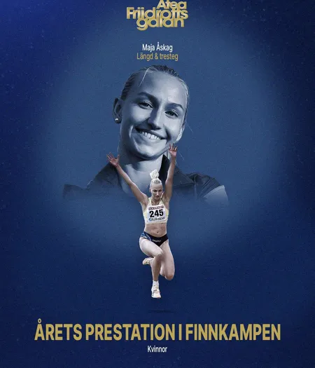 Maja Ranzinger Maja Åskag - Dubbelt prisad! - Friidrottsförbundet