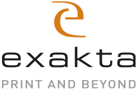 logo for Exakta Logotype Payoff (2)