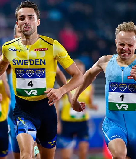 Andreas Kramer under Finnkampen