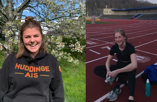 Emelie Schlyter och Alfrida Kilvik.