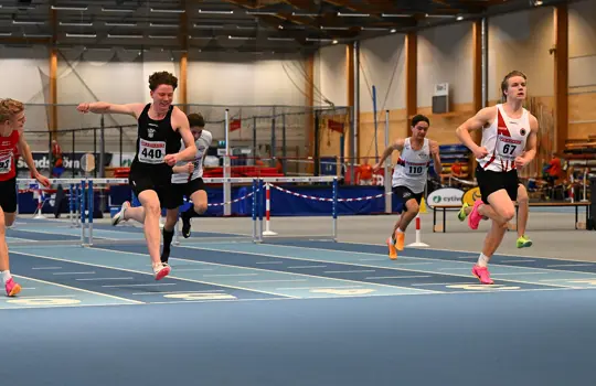 Målgång i P16 60m häck