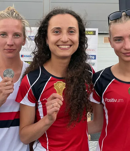 Pallen Kvinnor senior 10K Anastasia Denisova guld