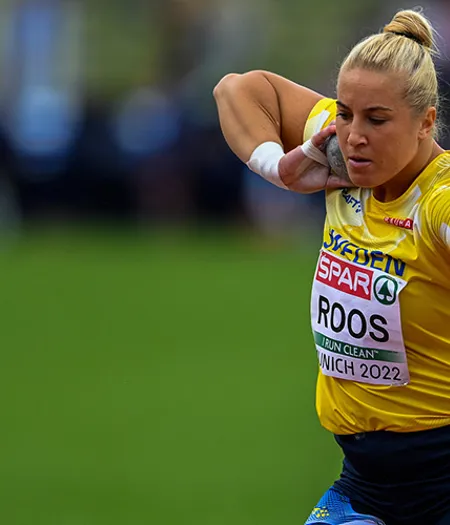 Fanny Roos under EM-finalen.
