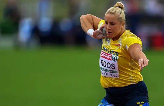 Fanny Roos under EM-finalen.