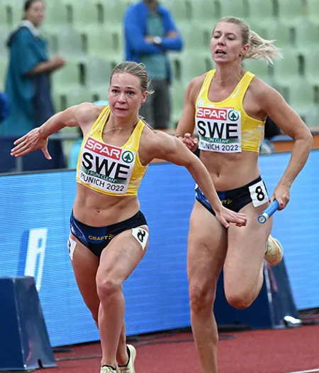 Filippa Sivnert och Danielle Busk.