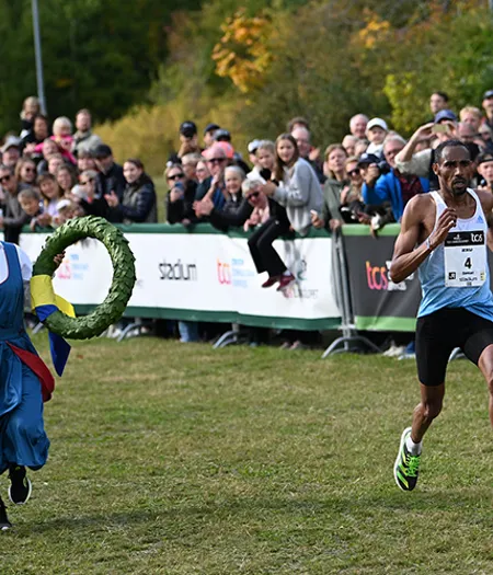 Samuel Tsegay vinner Lidingöloppet