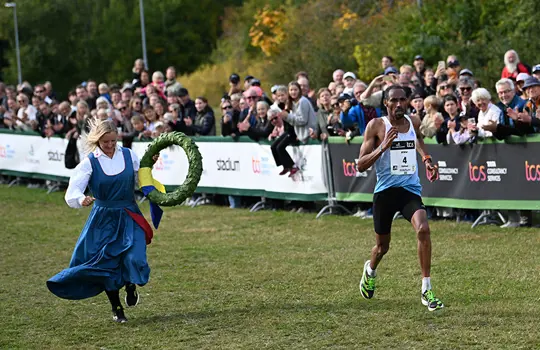Samuel Tsegay vinner Lidingöloppet