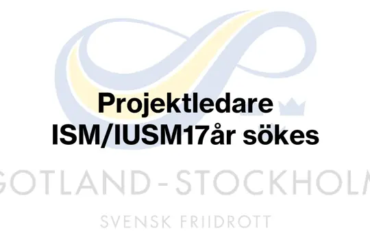Projektledare ISM26