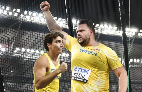 Armand Duplantis och Daniel Ståhl
