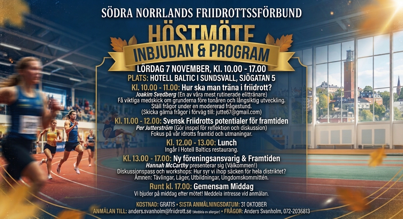 Inbjudan Höstmöte 2026