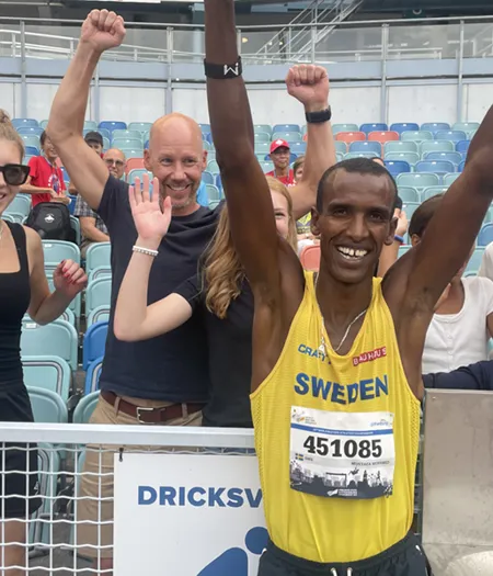 VVM i Gbg: Mustafa Mohamed vann M45 5000 m.