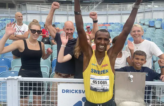 VVM i Gbg: Mustafa Mohamed vann M45 5000 m.