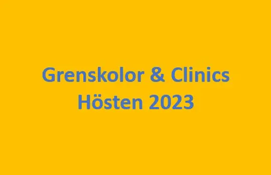 Grenskolor Clinics Ht23