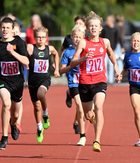 Pojkar springer 600m