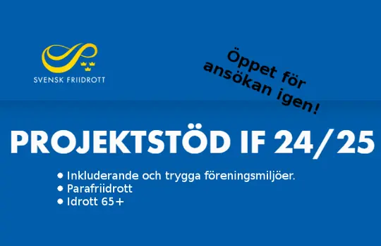 Projektstöd IF Öppet För Ansökan Igen (1)