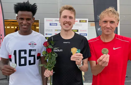 Pallen Män seniorer 10K Jonas Glans guld