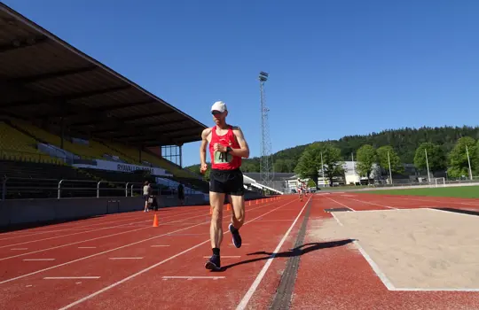 Christer Svensson, SM Gång 2020, Borås