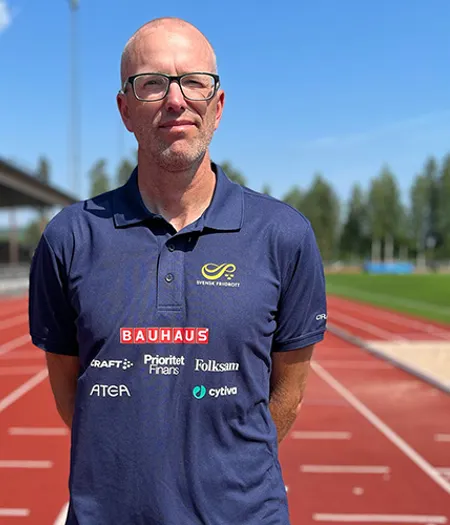 Landslagsledare Magnus Olsson.