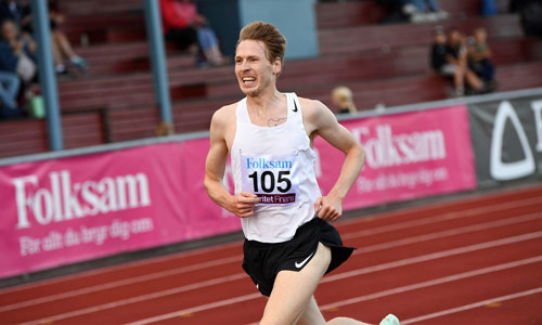 Jonas Glans på upploppet